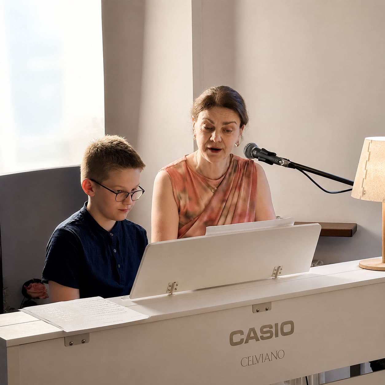 Who are piano lessons for?